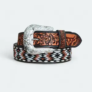 Lost Calf Kingston Beaded Belt