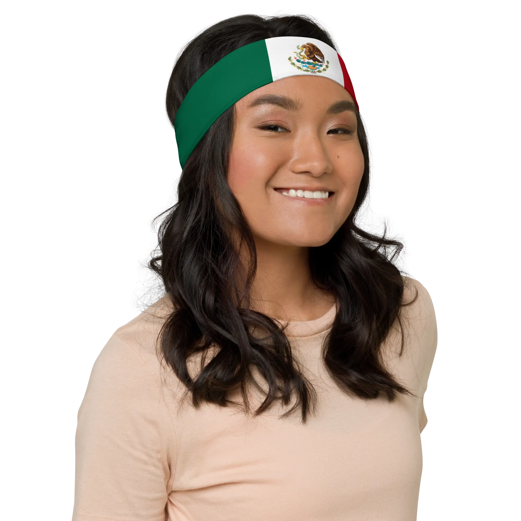 Sports Headband - Mexico Flag