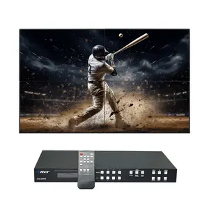 4K@60hz 4x4 HDMI™ Matrix w/ Video Wall (Seamless, Audio Extract, MultiView)-UHD-44MVW