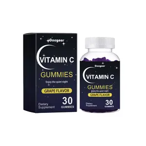 Googeer: Melatonin gummies for adults to aid sleep, 5 mg melatonin gummies, vitamin supplement, 30 grape-flavored gummies