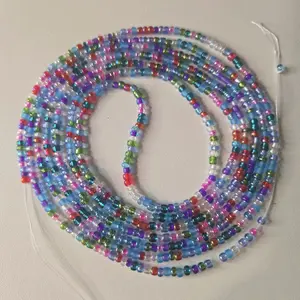 TURQUOISE BERRY WAIST BEADS