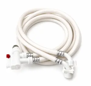 Shark Industrial 8 FT Countertop Dishwasher Fill and Drain Hose Kit with faucet adapter for all major brands