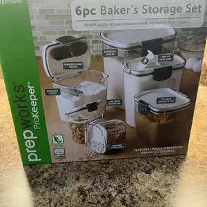 Product Review of Progressive ProKeeper 6-Piece Baker's Storage Set Container Kitchen from F**h B**a
