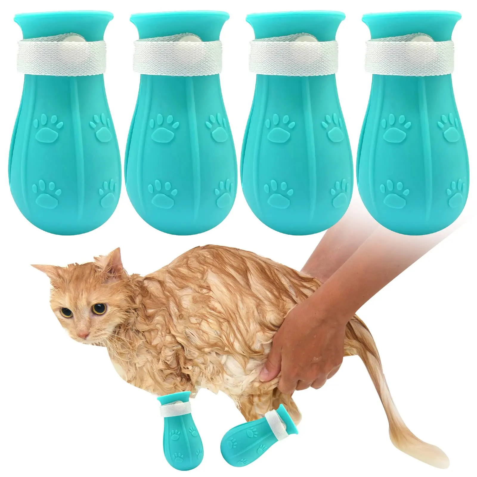 Aero-Shield™ | Silicone Anti-Scratch Cat Boots