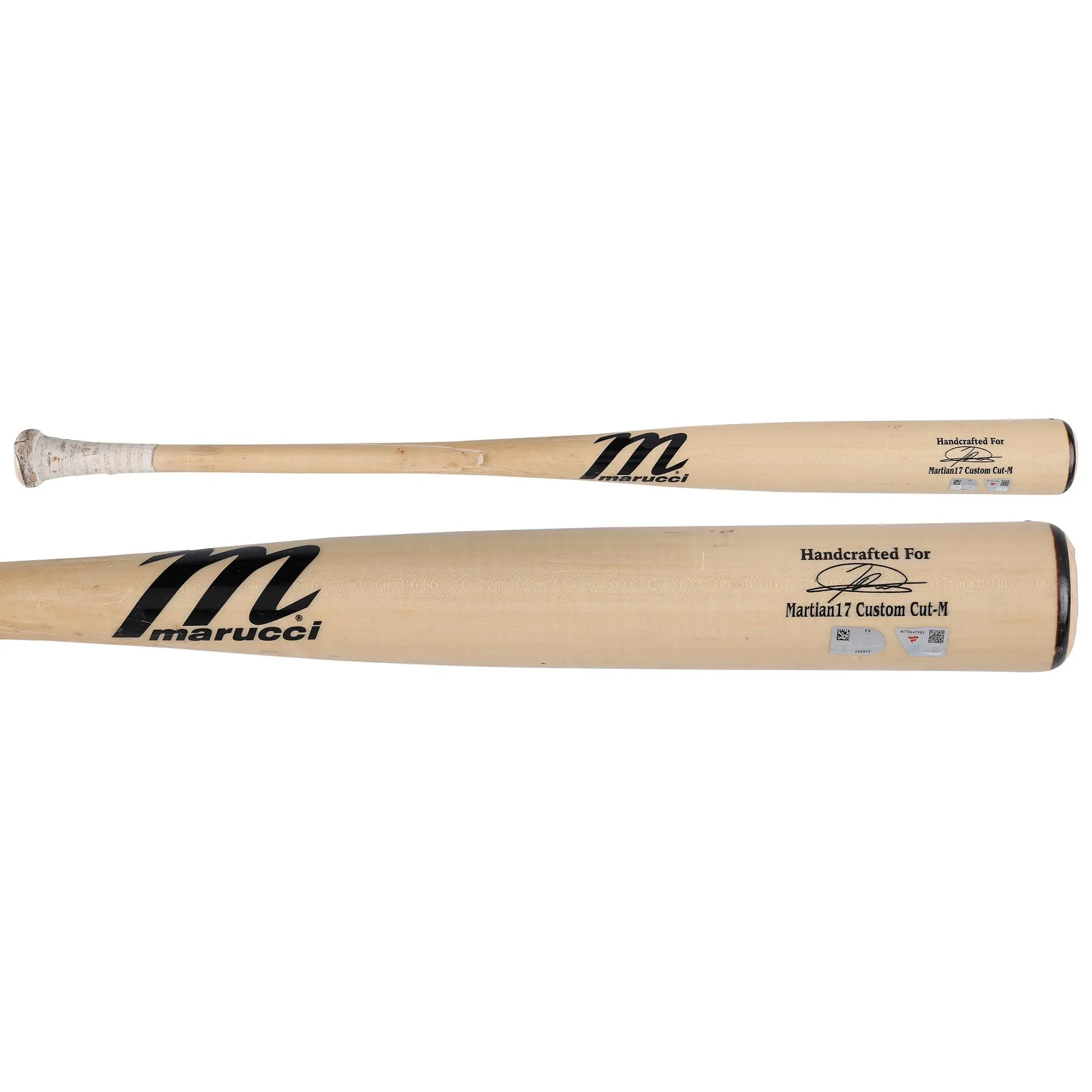Jasson Dominguez New York Yankees Game-Used Tan Marucci Broken Bat vs. Toronto Blue Jays on July 21, 2025 - Fanatics Authentic Certified