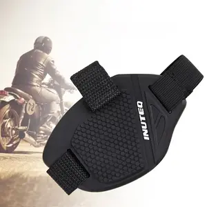Motorcycle Shift Pad Rubber Boot Protective Cover Adjustable Shifter Shield Anti Slip Pad Shoe Cover Motorcycle Shoe Protection Universal Fit Durable