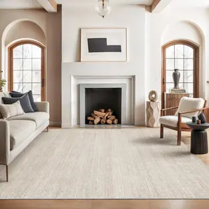 Art&Tuft Washable Rugs Stain Resistant  Area Rugs for Living Room Non Slip Backing Large Area Rugs for Bedroom Folable Machine Washable Area Rug