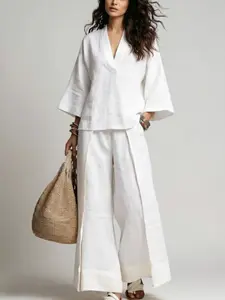 Comfortable Summer, Breathable and Concealing, Elevates Your Height, Effortlessly Stylish, Cool and Elegant Airy Set