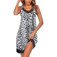 Light Blue Leopard Print