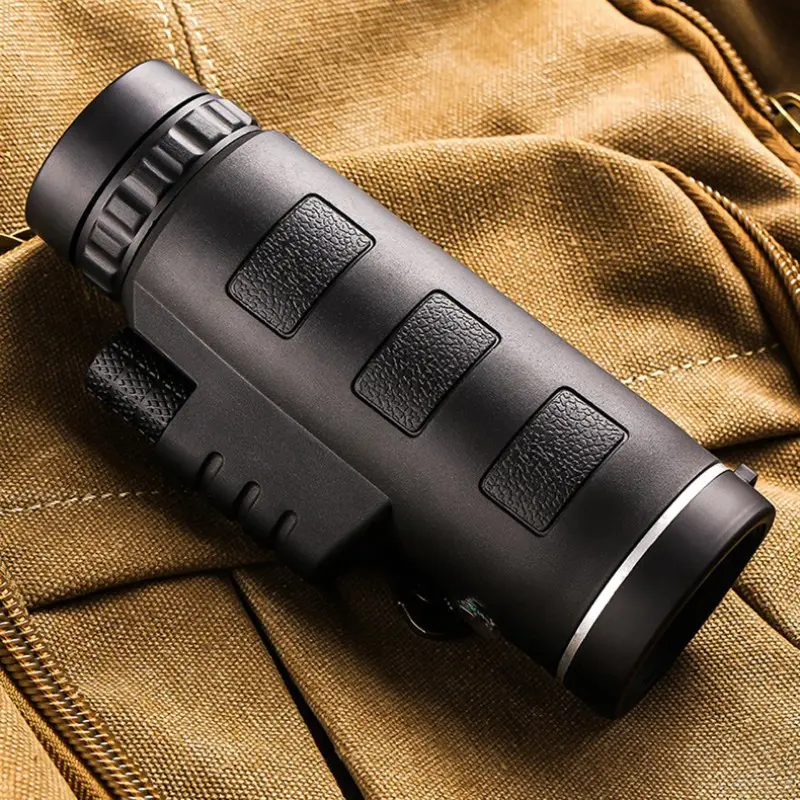 10x42 Monocular Telescope, Mini Pocket Compact Design, High-Definition Portable Easy Carry, Outdoor Exploration Wildlife Observation, Adult Model, Outdoor Monocular Telescopes