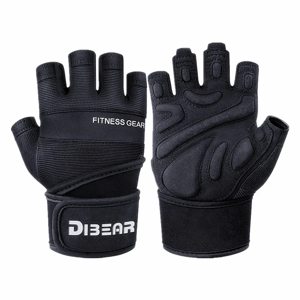 Breathable Powerlifting Workout Gloves