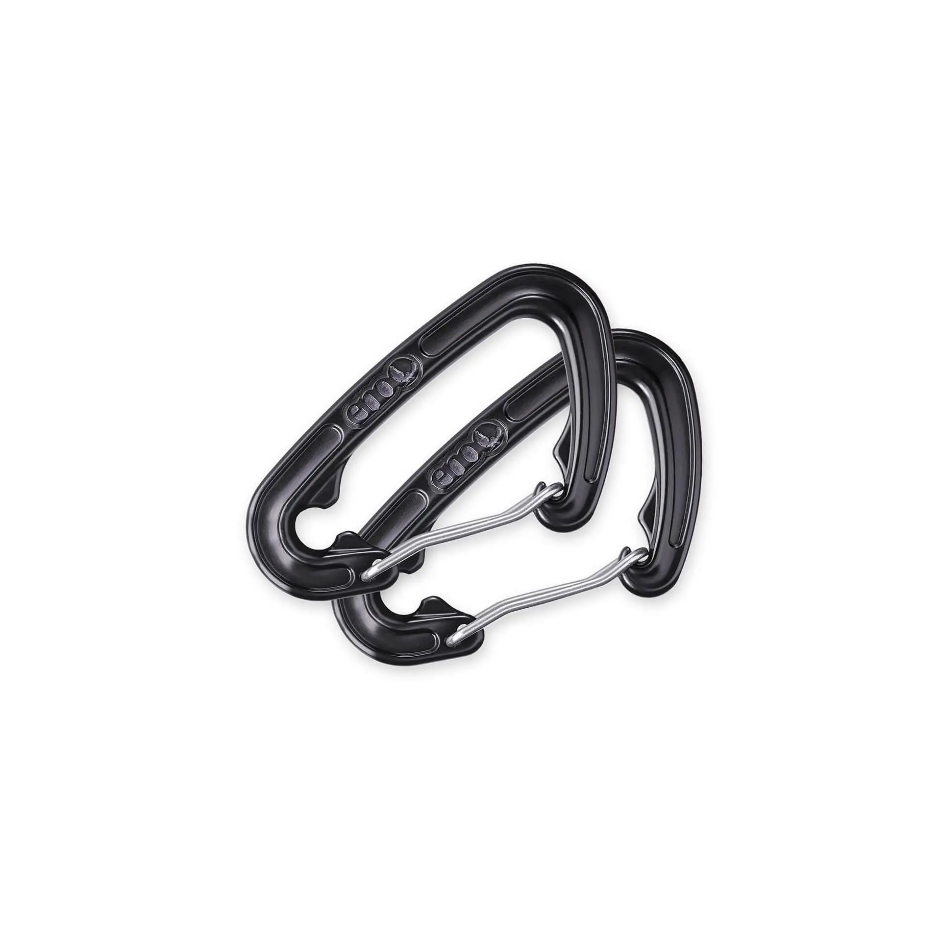 Eno Aluminum Wiregate Carabiner Buckle Clips (Set of 2, 1 Size) - Functional Adult Climbing Gear, Hammock Replacement Parts, Anti-Loss Solution for Losing/Damaging a Carabiner (Lose 1? No Panic), Lose One? No Panic