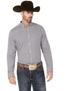 Cody James Men's Men'S Toby Long Sleeve Button-Down Stretch Western Shirt - Cjho22w70-Wht