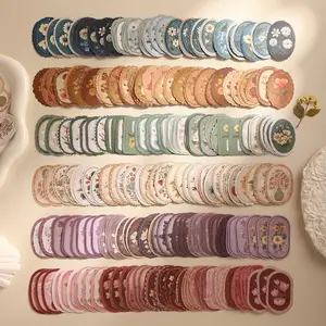 135pcs Floral Sticker Pack, Customizable Stickers, DIY Decorative Labels for Bullet Journals, Phone Cases, Photo Frames, Skateboards, Computers, Water Bottles