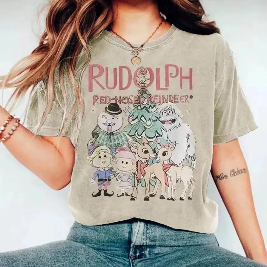Rudolph and Friends Printed T-Shirt