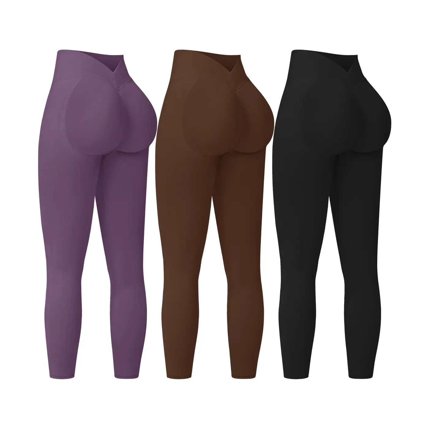 Mist Purple + Deep Coffee Color + Advanced Black