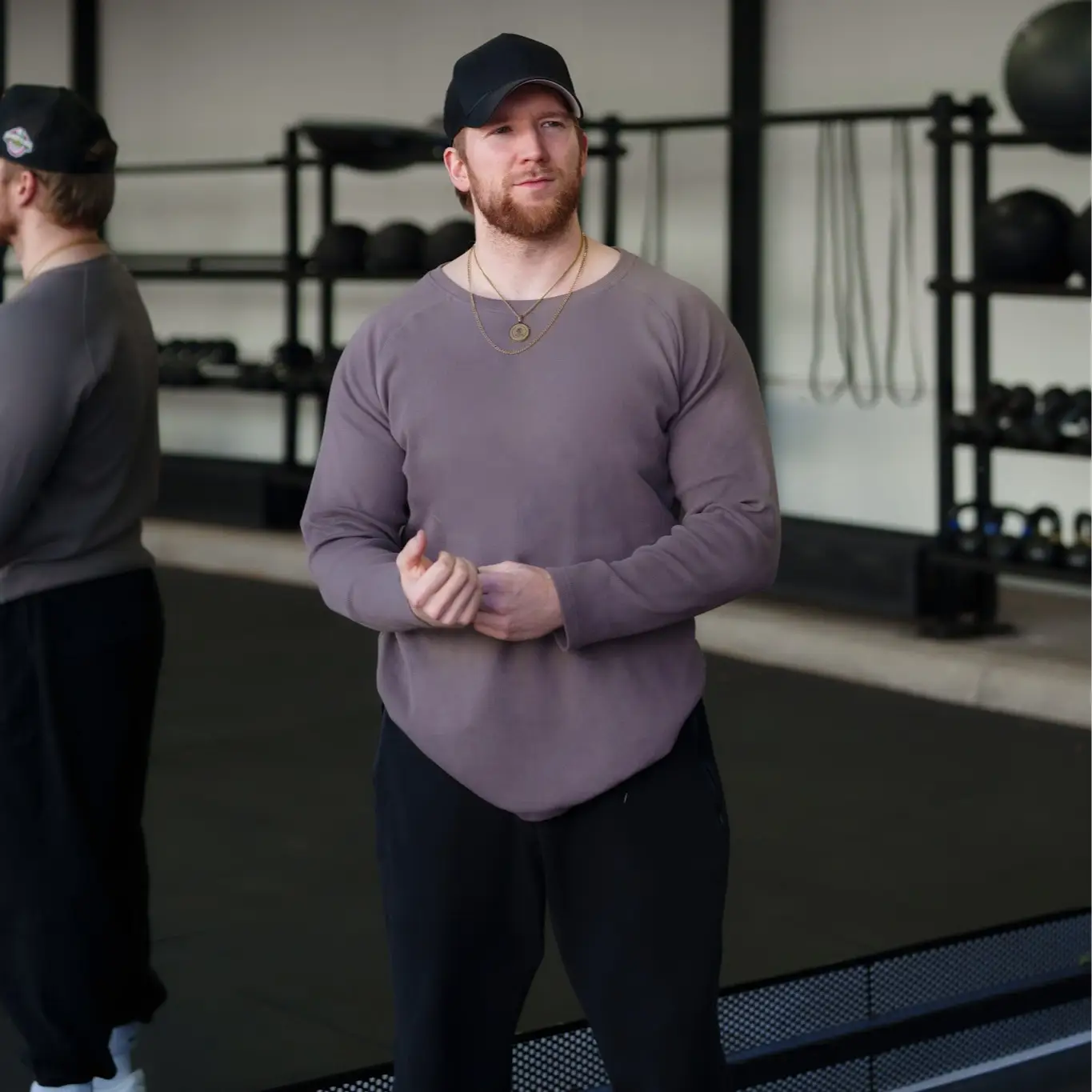 EKKO Ribbed Cotton Long Sleeve | Soft Stretch | Men’s Fit