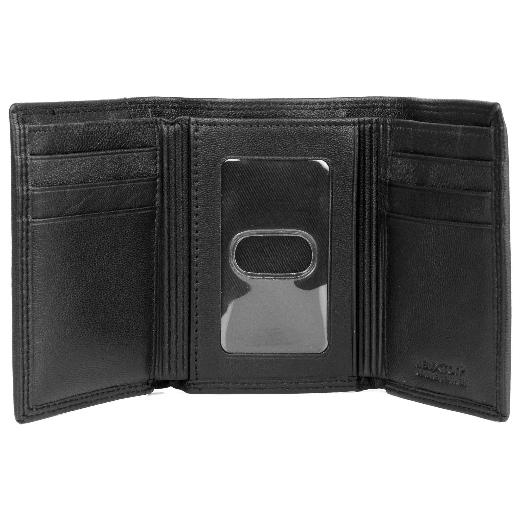 J.BUXTON Emblem I.D. Three-Fold Wallet