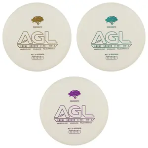 AGL Disc Golf Woodland Superglow Manzanita Putter 3/3/0/2 - Choose Exact