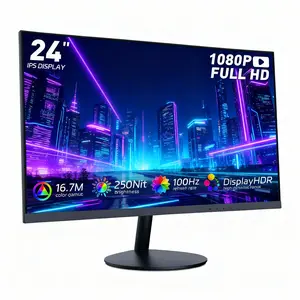 Christmas Limited Edition 24" FHD Flat Gaming Monitor 100Hz HDR FreeSync 3ms Eye-Care HDMI DP 100x100 VESA