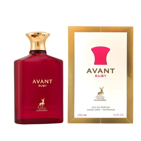 Maison Alhambra Avant Ruby for Women Eau de Parfum Spray, 3.4 Ounce