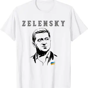 President of Ukraine Vladimir Zelensky T-Shirt Z9OYX