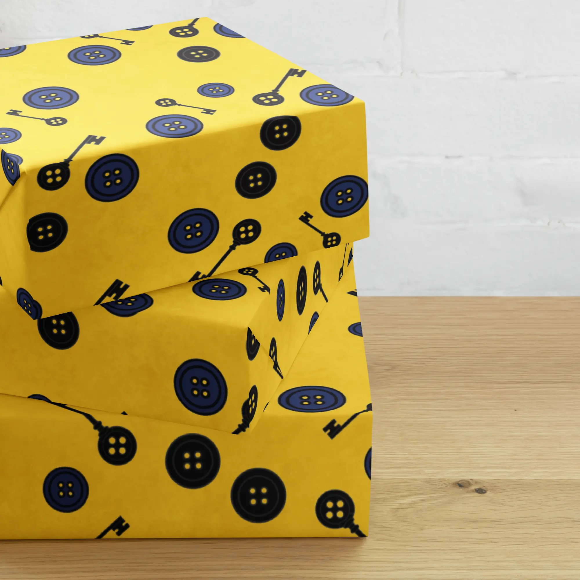 Coraline Buttons | Wrapping Paper