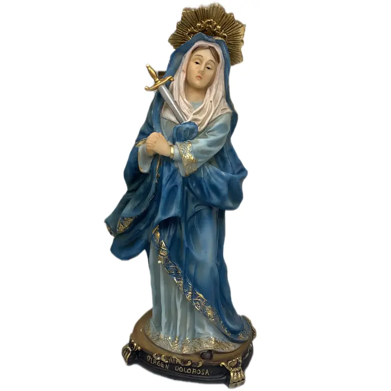 Virgen dolorosa 12”  S17037-12