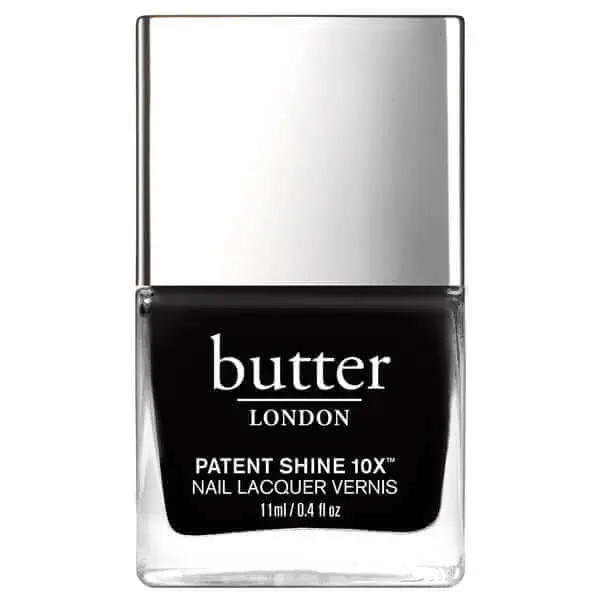 butter LONDON Patent Shine 10X Nail Lacquer - Union Jack Black, 0.4 fl oz butter LONDON Patent Shine 10X Nail Lacquer - Union Jack Black, 0.4 fl oz