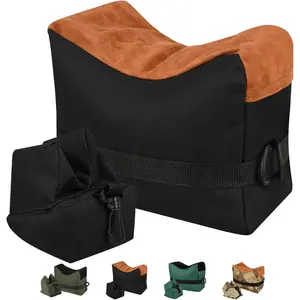 Shooting Rest Bags, Shooting Bags, Rest Front & Rear Support Sandbag Stand Holders with 600 Denier Polyester for Rifle Hunting (Bags Come unfilled)