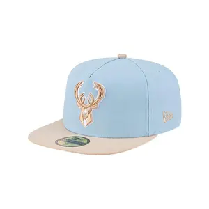 New Era 59Fifty Color Pack 2-Tone Blue Milwaukee Bucks Fitted Hat