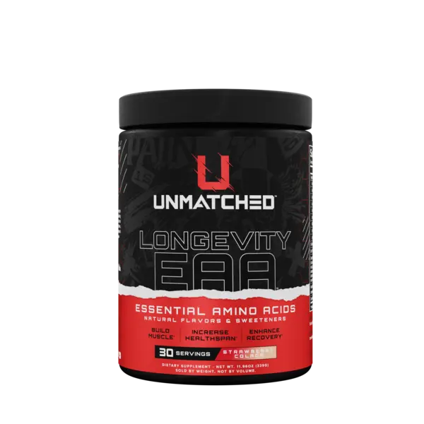Unmatched Longevity EAA Dietary Supplement - 30 Servings ( 309 g ) Edible Fitness Healthcare Optimum