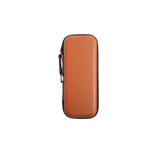 Platypus Caddie Case – Light Brown Leatherette Golf Organizer