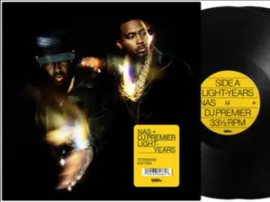 Nas & DJ Premier - Light - Years (Black) Vinyl Record