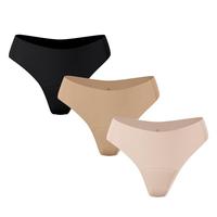 3PCS Set Black+Beige+Nude