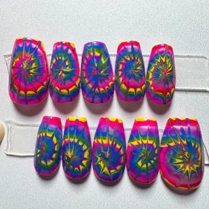 Tie-Dye Rainbow | Pride Series | Press-On Nail Set