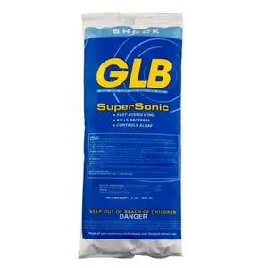 212 MAIN Supersonic GLB Cal Hypo Shock Pool Sanitizer, 1lb Unit, 24-Unit Case for Pool Cleaning