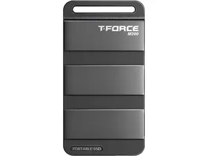 Team Group T-FORCE M200 2TB Portable SSD USB3.2 Gen 2x2 Type-C, Read/Write 2000MB/s Compatible with PS5 & Xbox & Chrome OS (T8FED9002T0C102)
