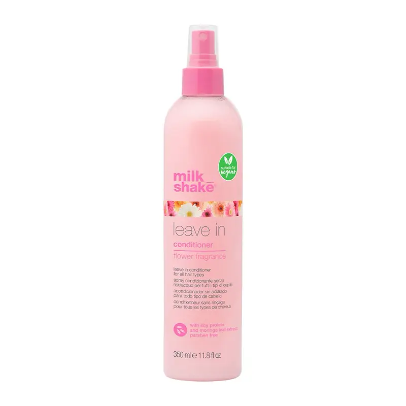 MILK_SHAKE Leave In Conditioner, Hydrating Detangling Spray with Soy Protein & Hyaluronic Acid for Color-Treated Hair, Floral Fragrance, 11.8oz