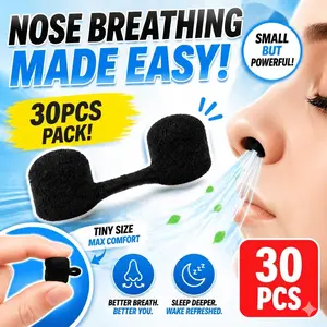 30 Pieces Disposable Nose Filters for Spray Tanning with Soft Sponge Material Prevents Nosebleeds Ideal for Sunless Tanning Sessions - Smooth