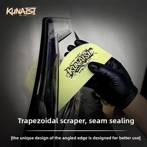 Car Wrap Tool Ppf Professional Tpu Invisible Car Film Scraper Full Polishing Film Scraper Water Repellent Construction Film Tool