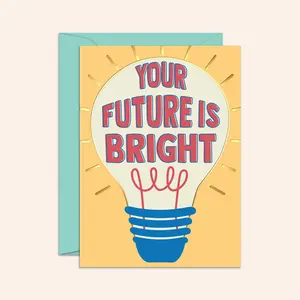Bright Future Graduation Card
