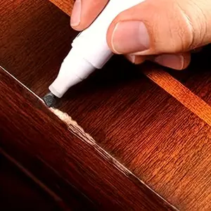 Furniture Repair Kit, Wood Markers & Wax Sticks for Stains, Scratches, Wood Floors, Tables, Desks, Carpenters, Bedposts, Touch Ups