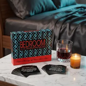 Bedroom Command Cards Romantic Fun Card Game for Date Night Relationship Building Gift for Couples 108 Cards Interactive Game Night Must Have