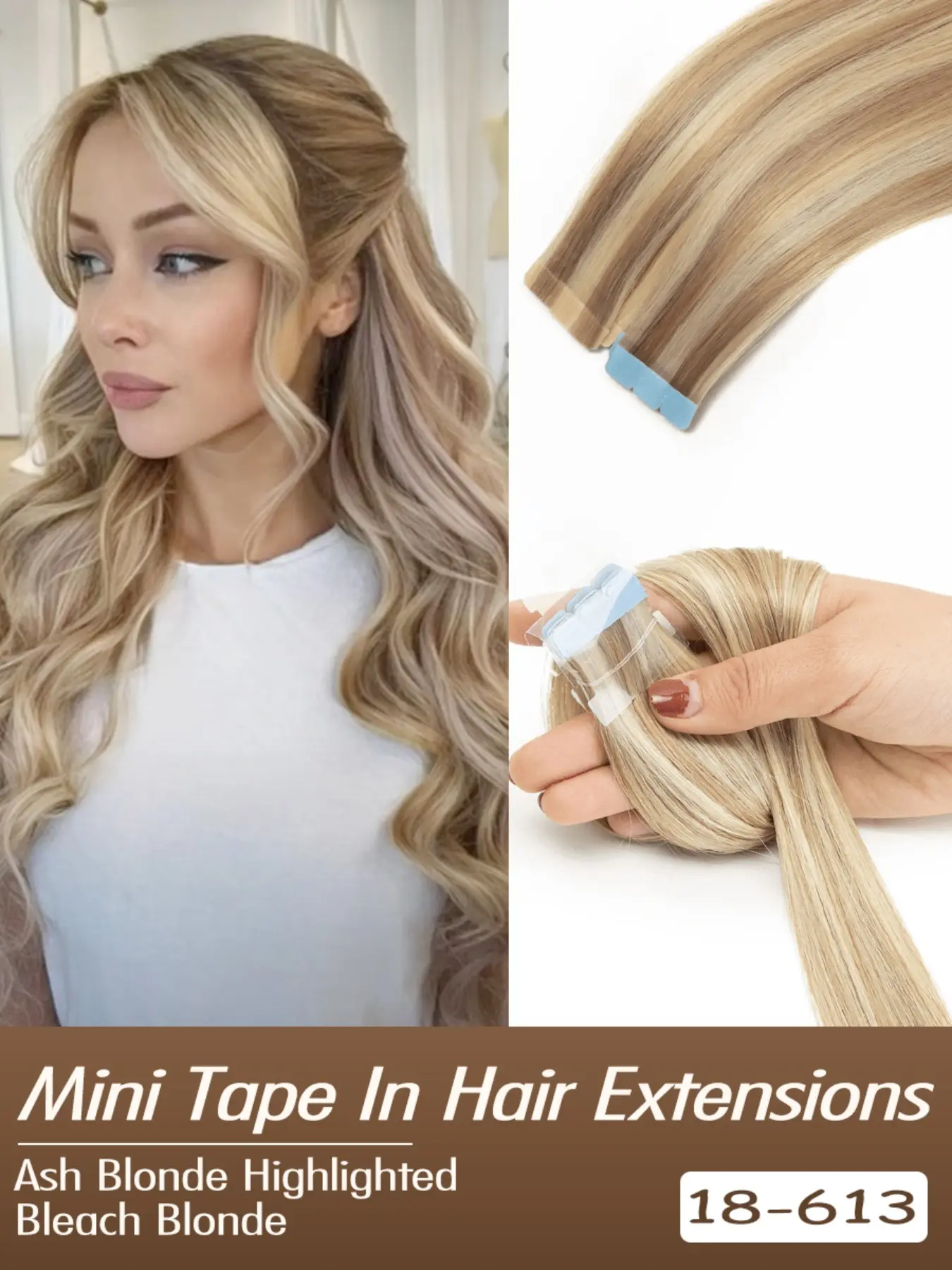 #18/613-Ash Blonde To 613