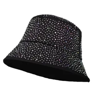 Rhinestone Fashion Bucket Hat dandy hats prices
