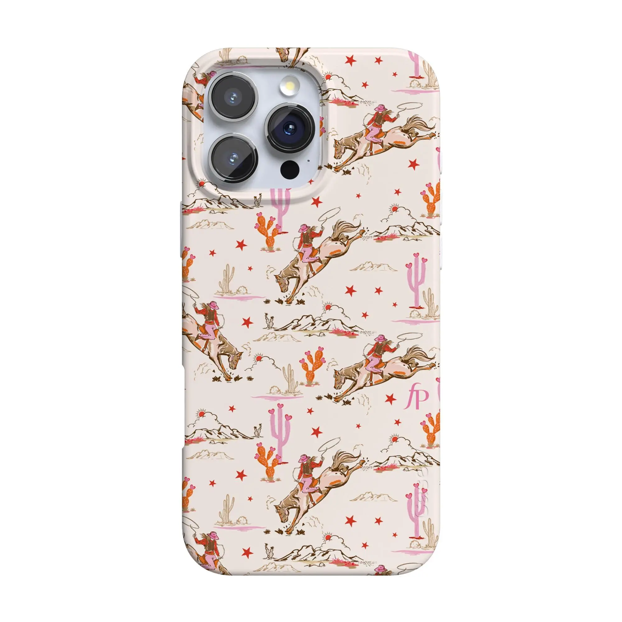 Casely iPhone 16 Pro Max Case | FashionPass x Casely | Cowgirl Canyon | Compatible with MagSafe | Classic Ultra Thin Design