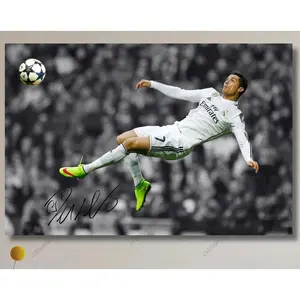 Official CR7 Cristiano Ronaldo Football Legend Wall Tapestry, Premium Polyester and Cotton Blend Fabric Tapestry, Iconic Goal Celebration Scene Backdrop Tapestry, 1pc Large Scale Soccer Hero Room Decor Tapestry