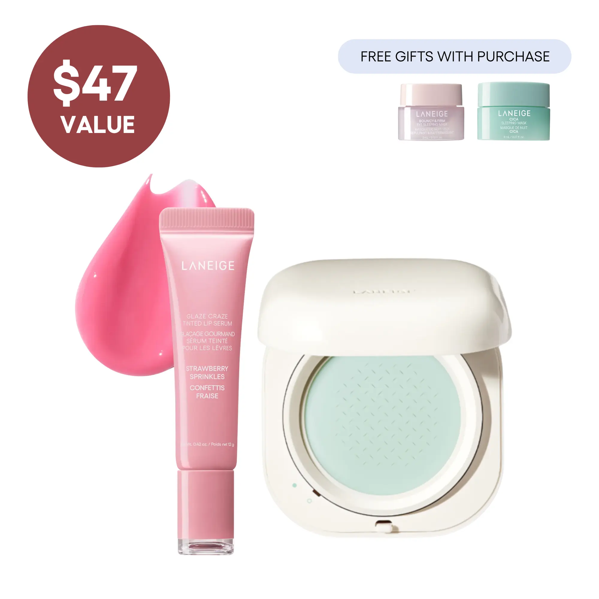 NEW Exclusive Bundle: Laneige Neo Blurring Powder & Glaze Craze Duo