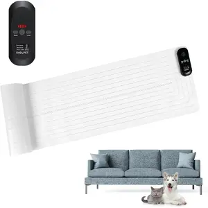 SVD.PET Pet Training Mat with Tester, 60" X 12", Pet Shock Pad, Dogs & Cats Electronic Repellent mat for Indoor, 3 Training Modes, 5 Levels, Pet Safe Mode (Black Controller)